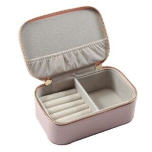 Estella Bartlett “Treasure Me” Mini Jewelry Box – Blush Pink
